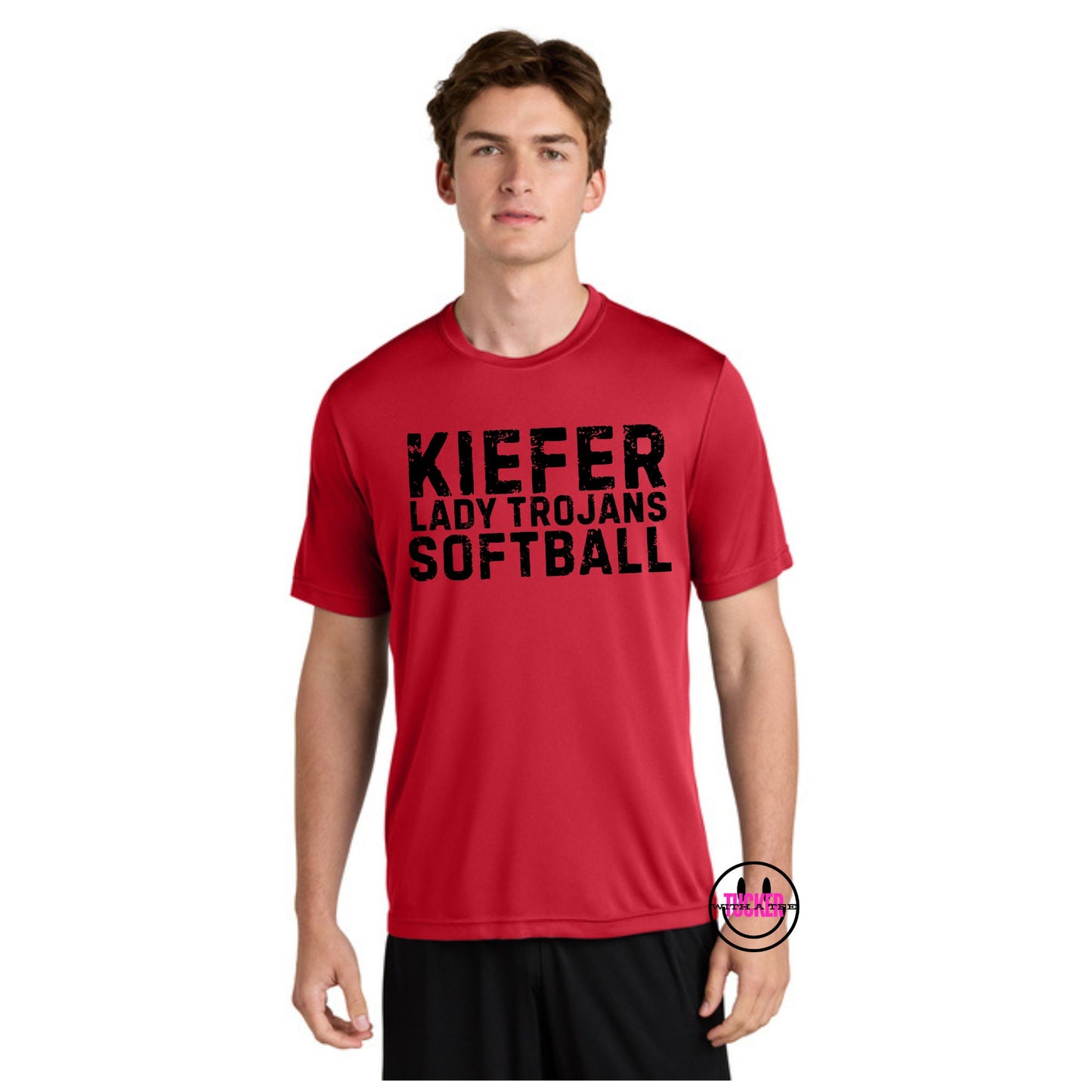 Kiefer Lady Trojans Softball Tee – Sport-Tek PosiCharge Performance