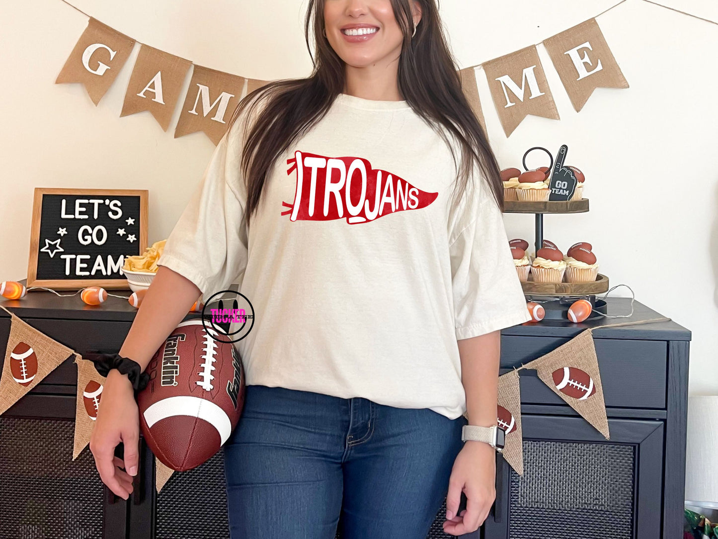 KIEFER FUNDRAISER TEE - TROJAN PENNANT CC