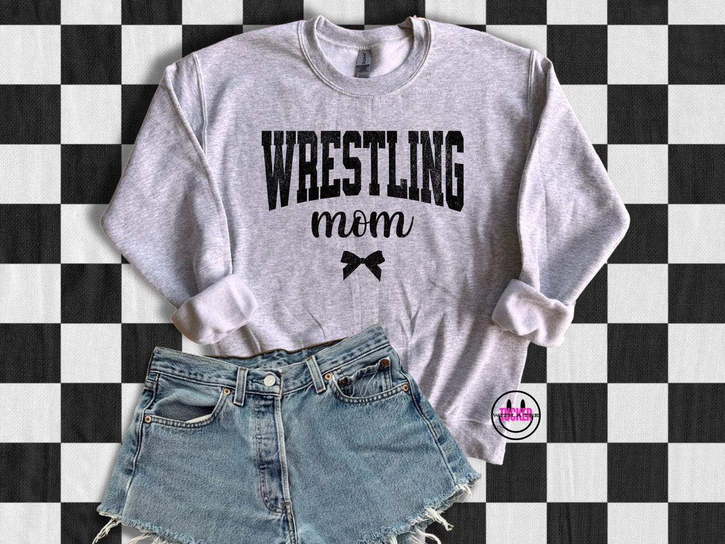 Wrestling Mom Crewneck