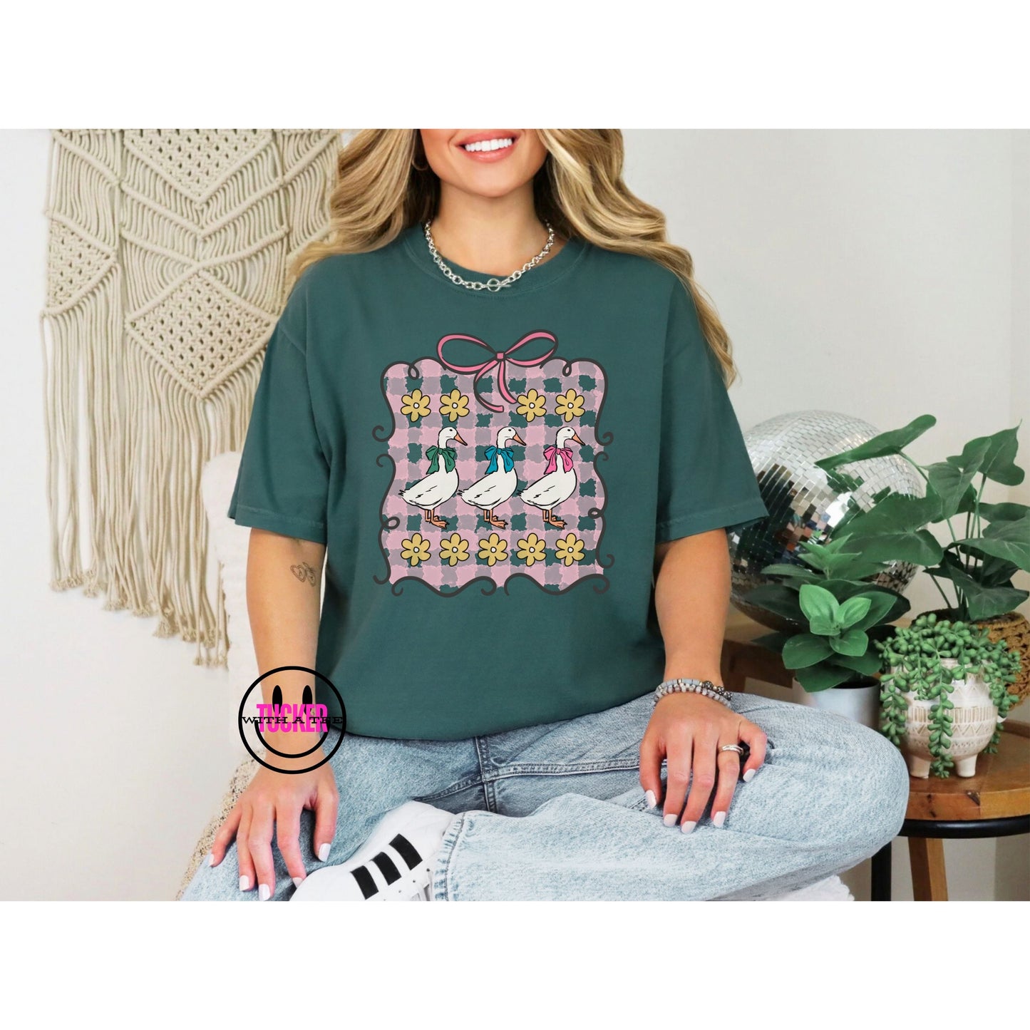 GINGHAM GOOSE - COMFORT COLORS