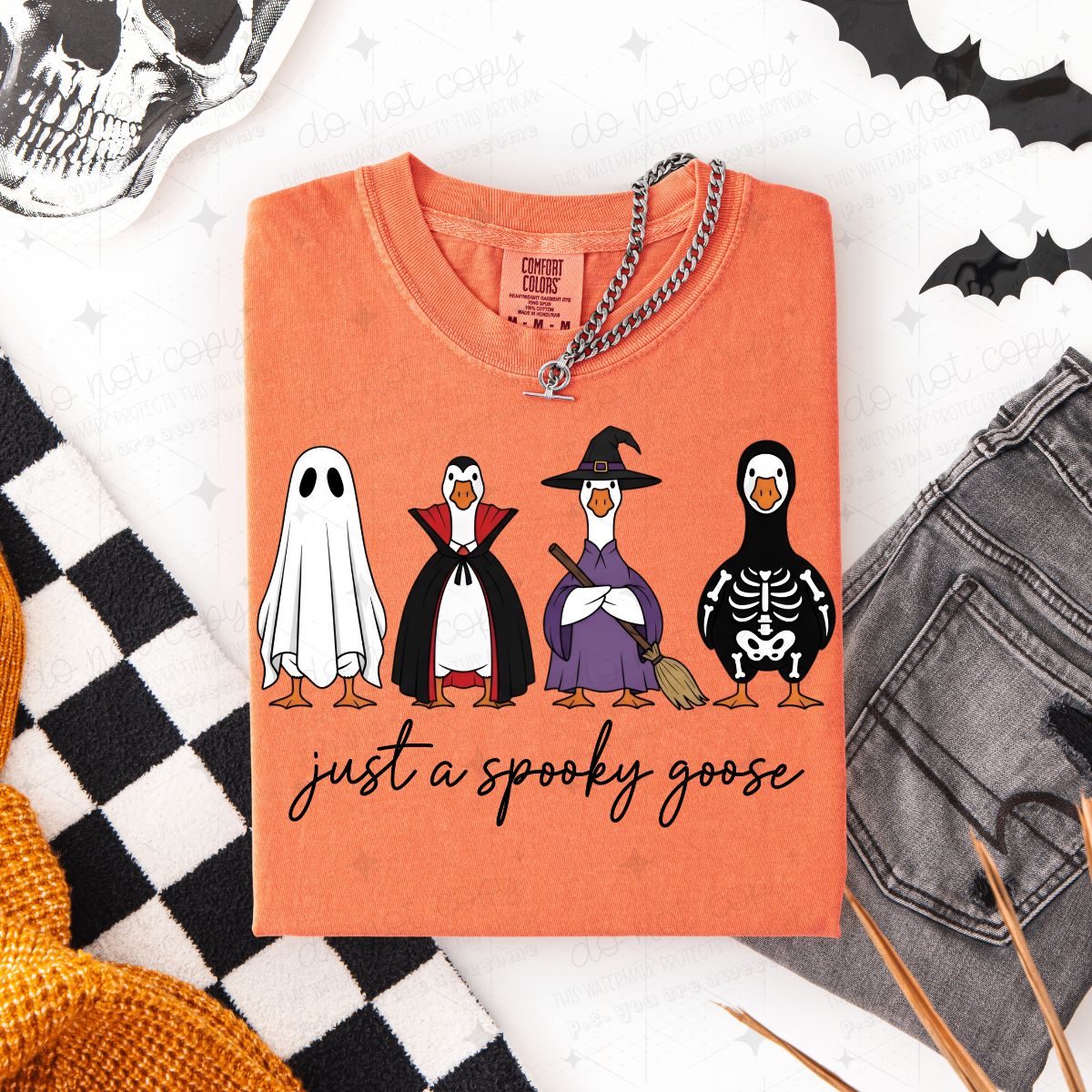 Just a Spooky Goose Tee