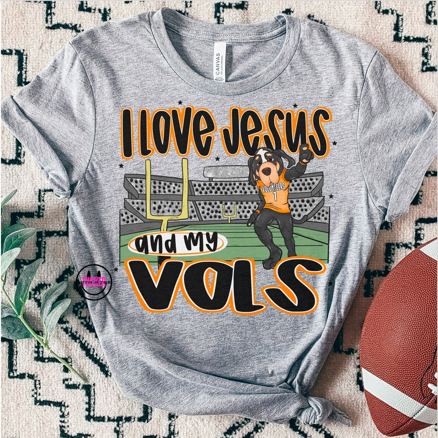 I LOVE JESUS & MY "MASCOT"