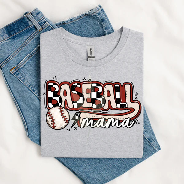 BASEBALL MAMA - TEE OR SWEATSHIRT