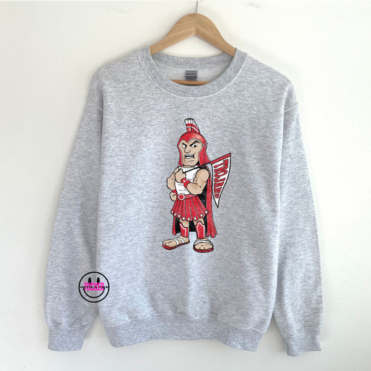 KIEFER FUNDRAISER TEE - RETRO TROJANS SWEATSHIRT