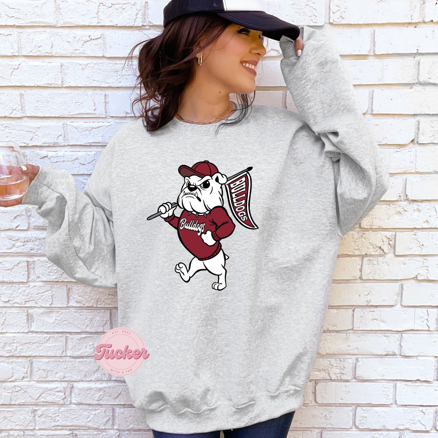 VINTAGE BULLDOG SWEATSHIRT