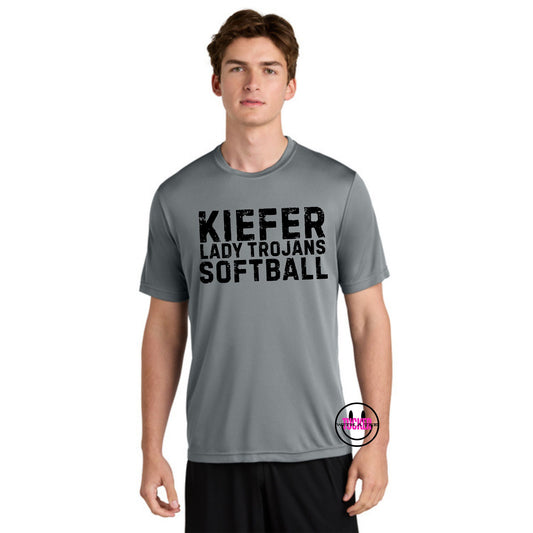 Kiefer Lady Trojans Softball Tee – Sport-Tek PosiCharge Performance