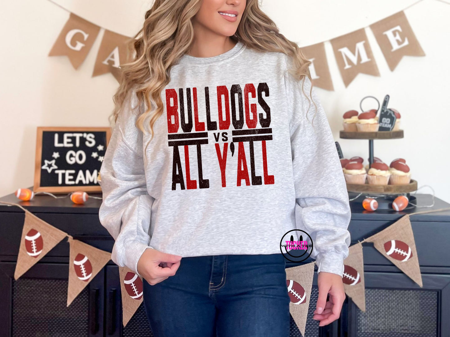 Bulldogs vs. All Y’all Mascot Crewneck