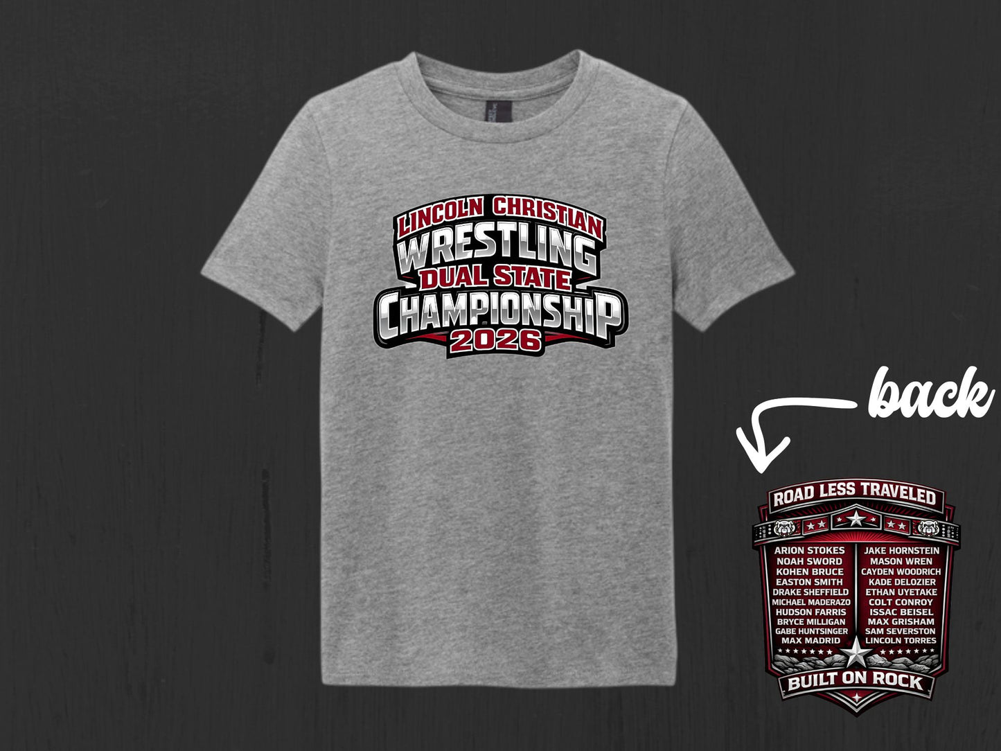 LC Dual State Youth Tee