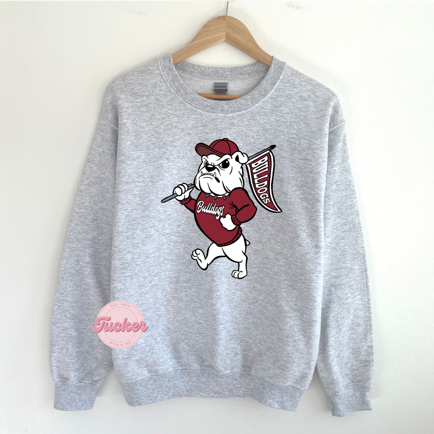 VINTAGE BULLDOG SWEATSHIRT