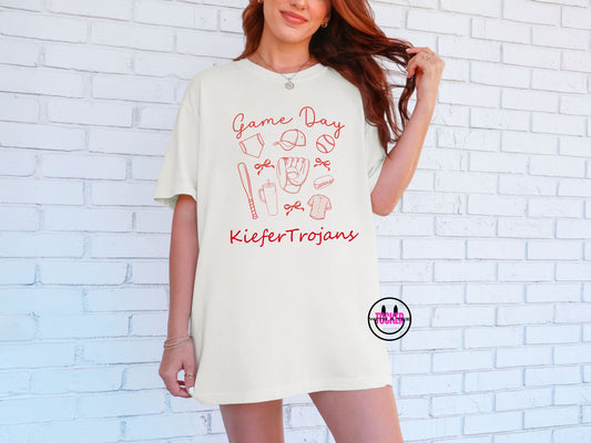 KIEFER FUNDRAISER TEE - KIEFER TROJANS GAME DAY CC