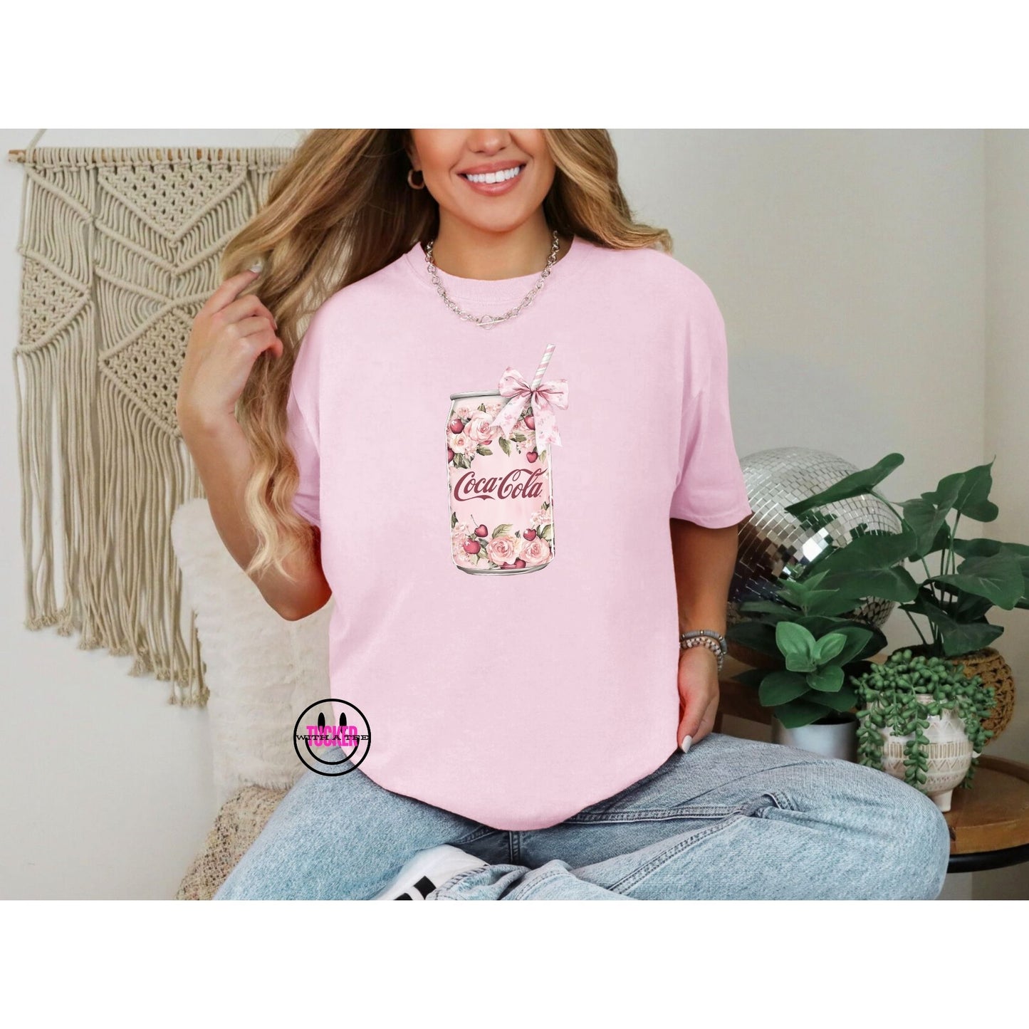 PINK SODA COMFORT COLORS TEE - CC