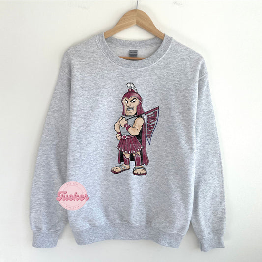 YOUTH & TODDLER VINTAGE MAROON TROJANS SWEATSHIRT