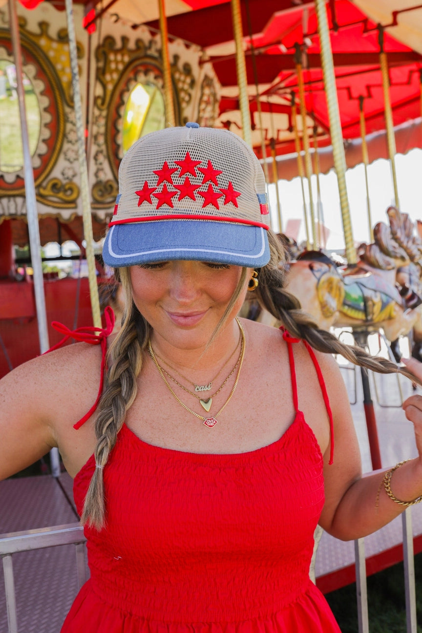 Stargirl Patriotic Trucker Hat - KAXI