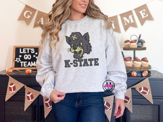 Vintage Kansas State Crewneck – Ash Port & Co
