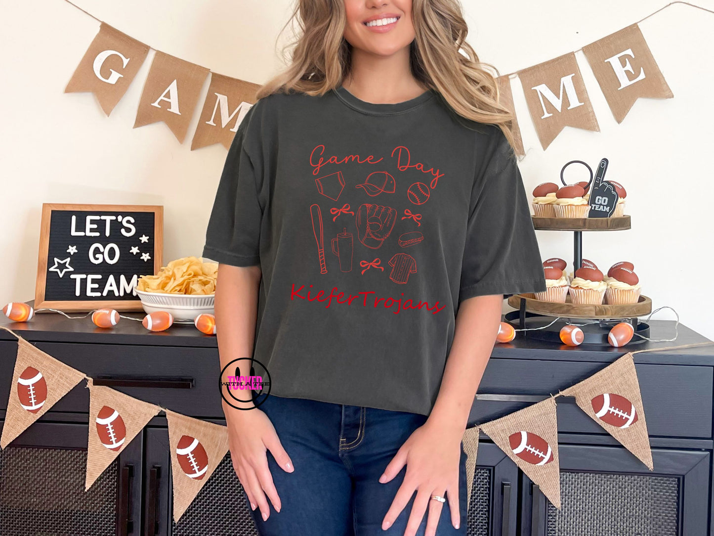 KIEFER FUNDRAISER TEE - KIEFER TROJANS GAME DAY CC