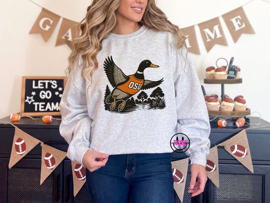 Oklahoma State Duck Scene Crewneck – Ash Port & Co
