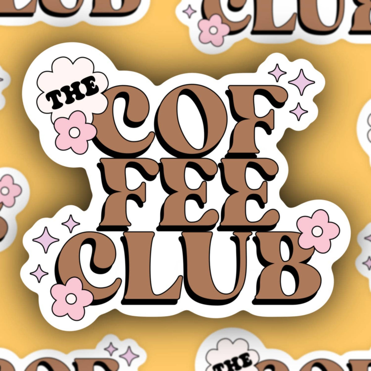 The Coffee Club Sticker