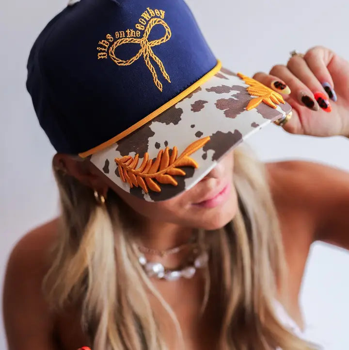 Dibs On the Cowboy Trucker Hat- KAXI