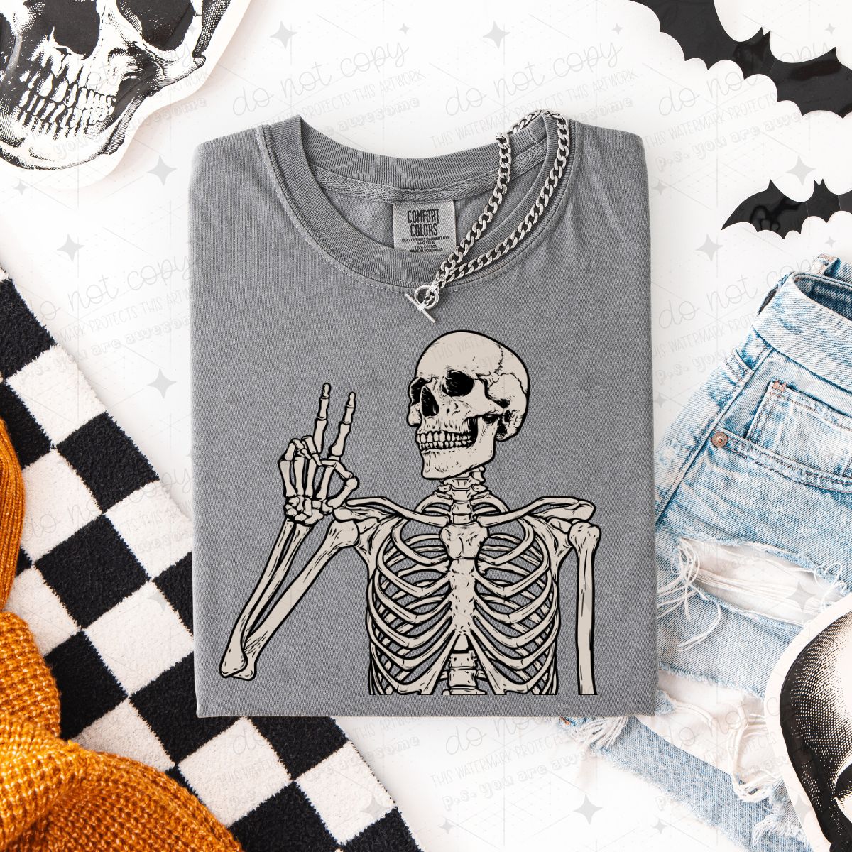 Peace Skellie Tee