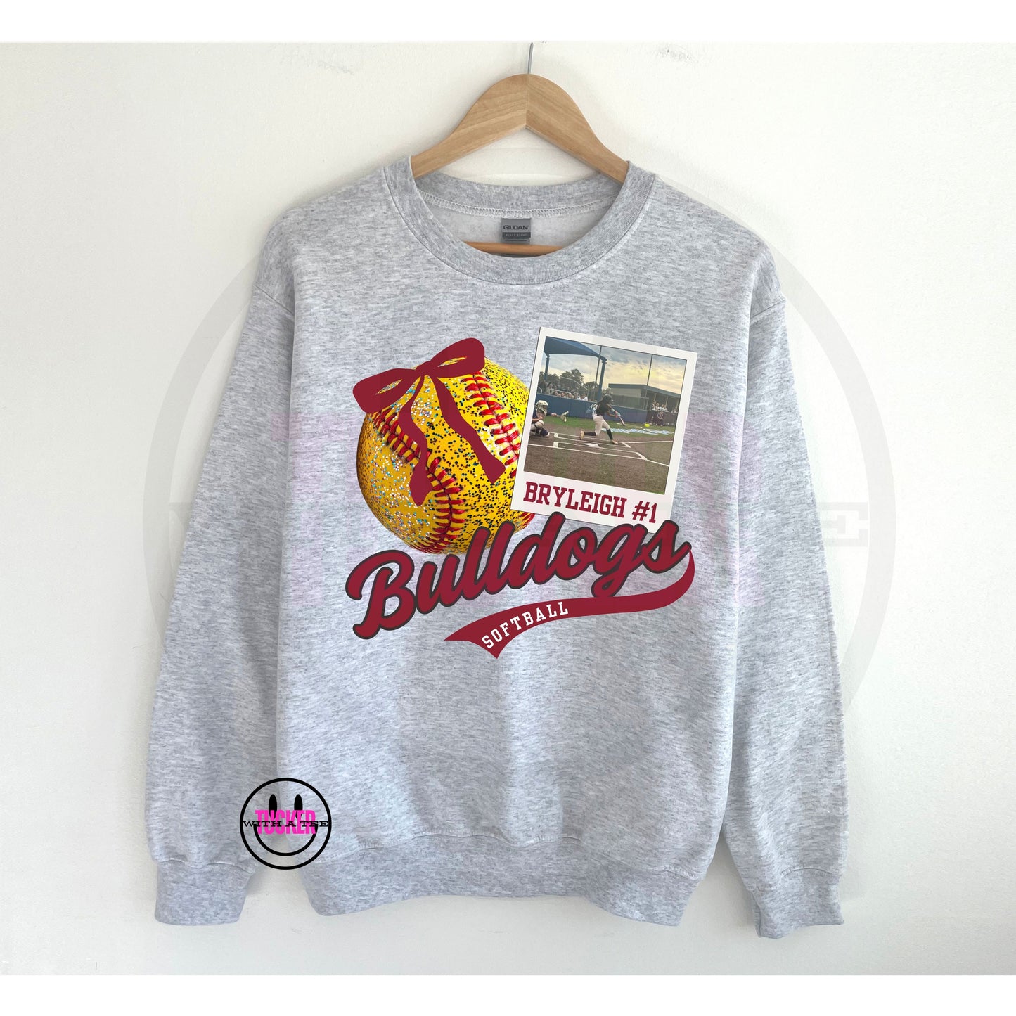 CUSTOMIZABLE TEAM COLORS & PHOTO - TEE OR CREWNECK