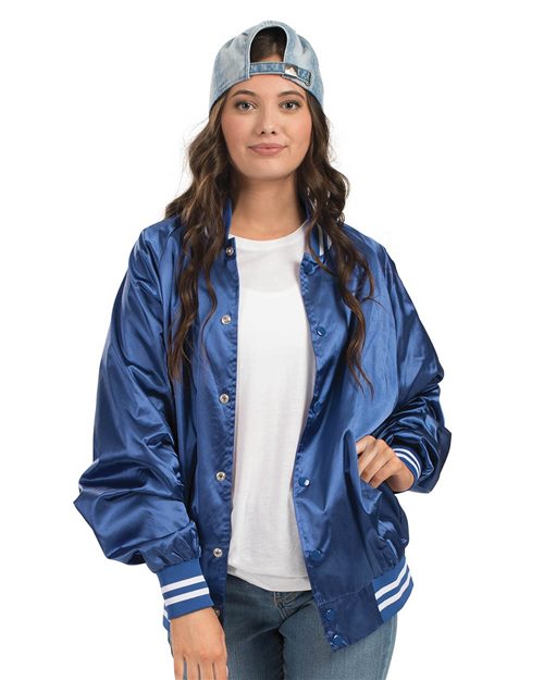 BLANK RETRO BASEBALL STYLE JACKET