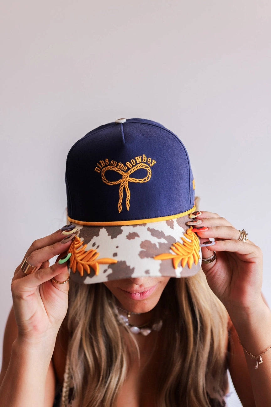 Dibs On the Cowboy Trucker Hat- KAXI