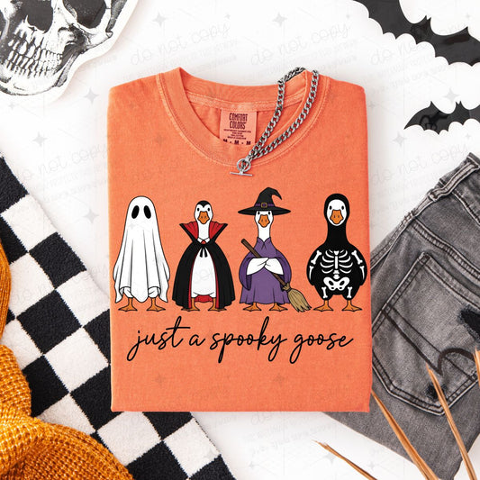 Just a Spooky Goose Tee