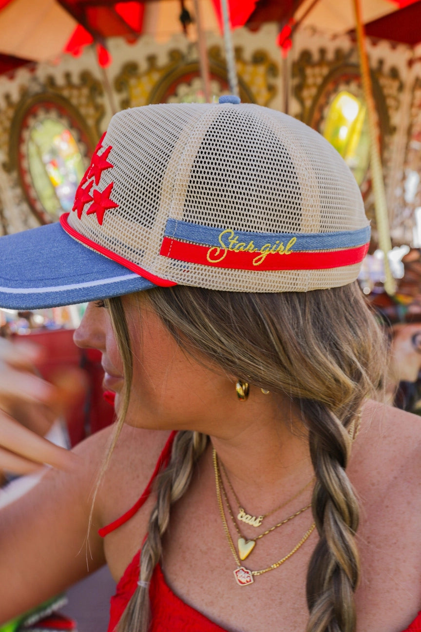 Stargirl Patriotic Trucker Hat - KAXI