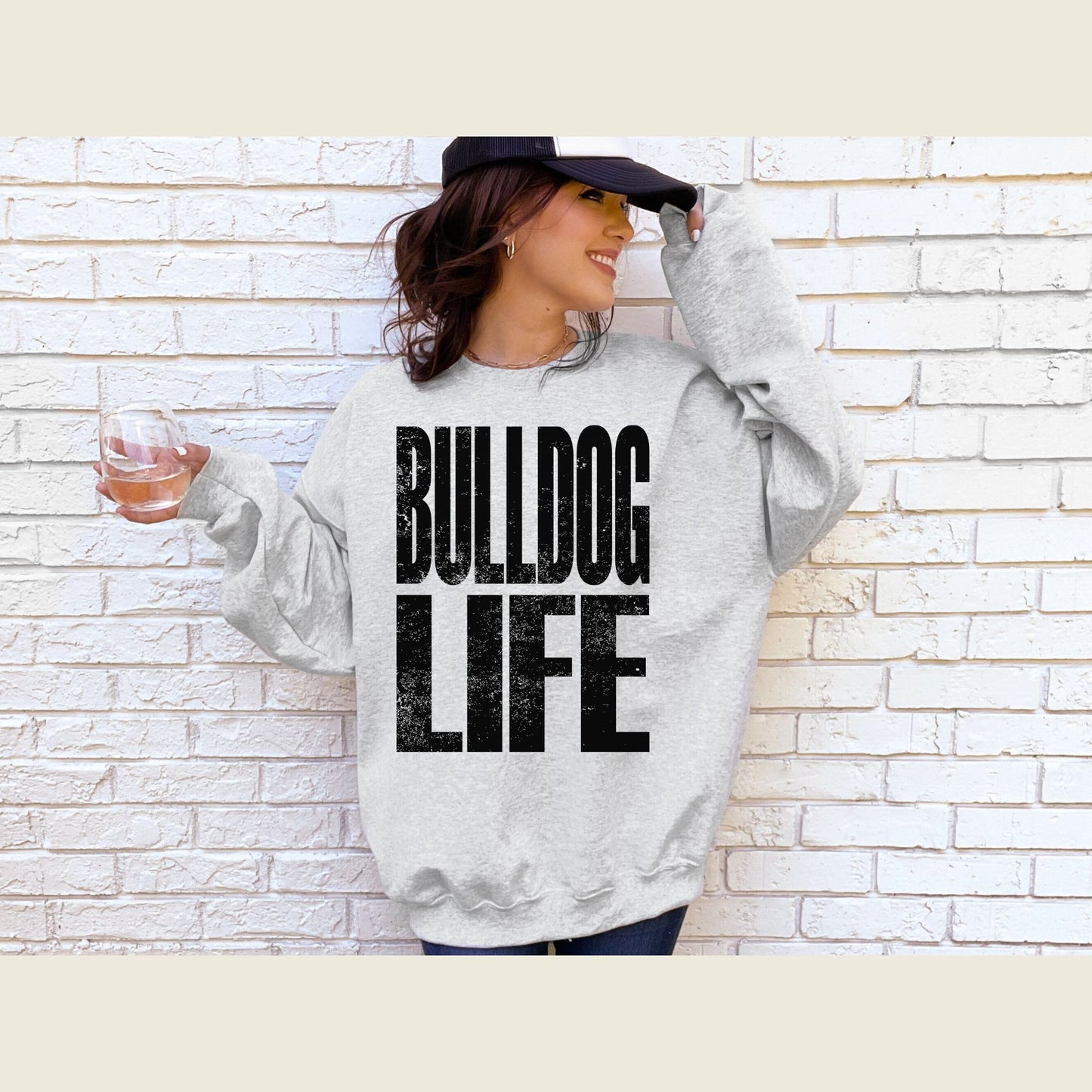 BULLDOG LIFE BLACK PRINT