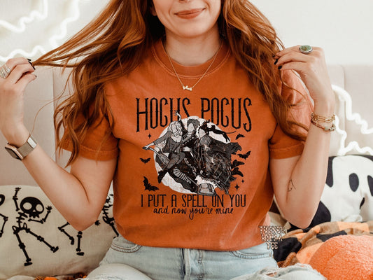 Hocus Pocus I Put a Spell on You Comfort Colors tee