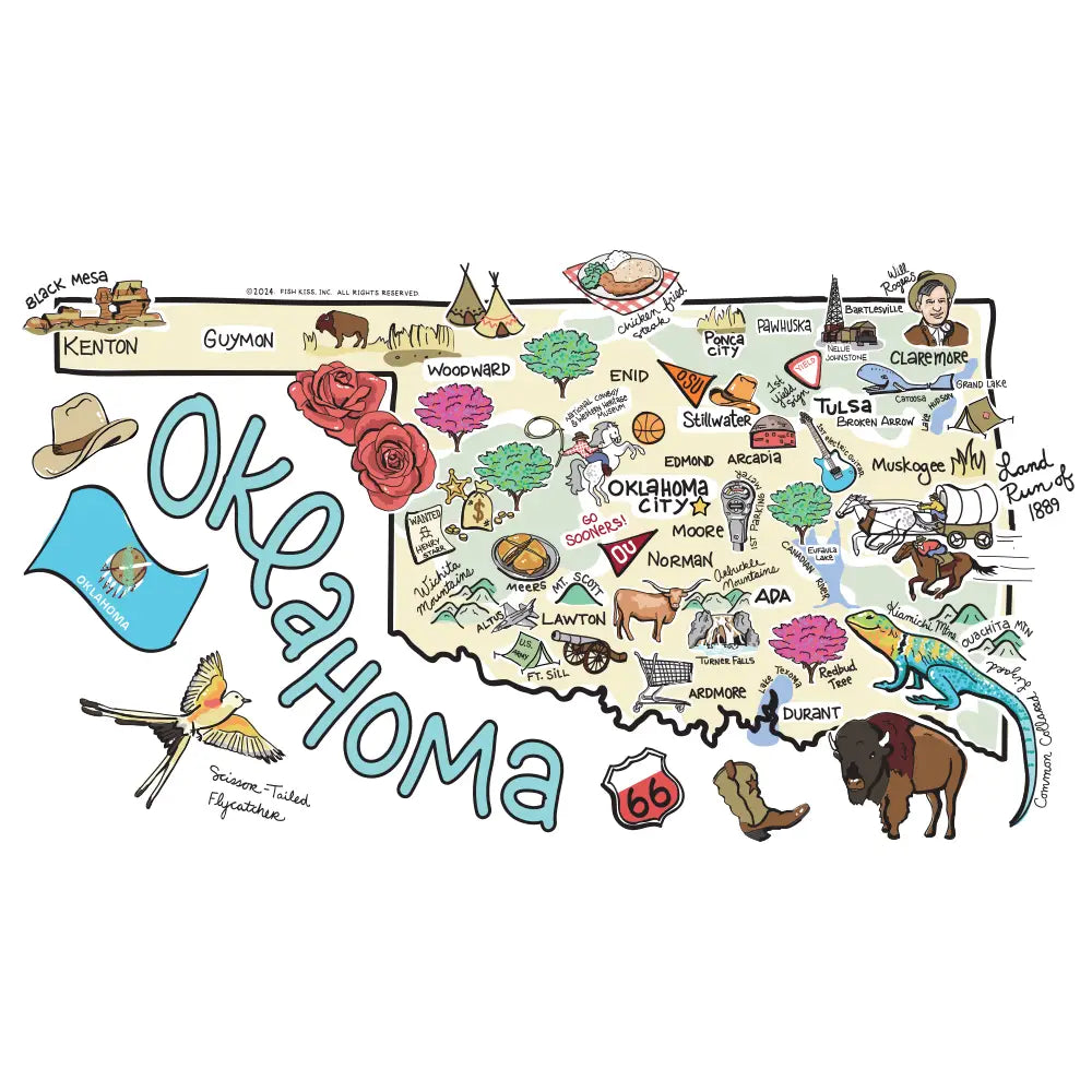 Swig Life - Oklahoma Iced Cup Coolie (Medium)