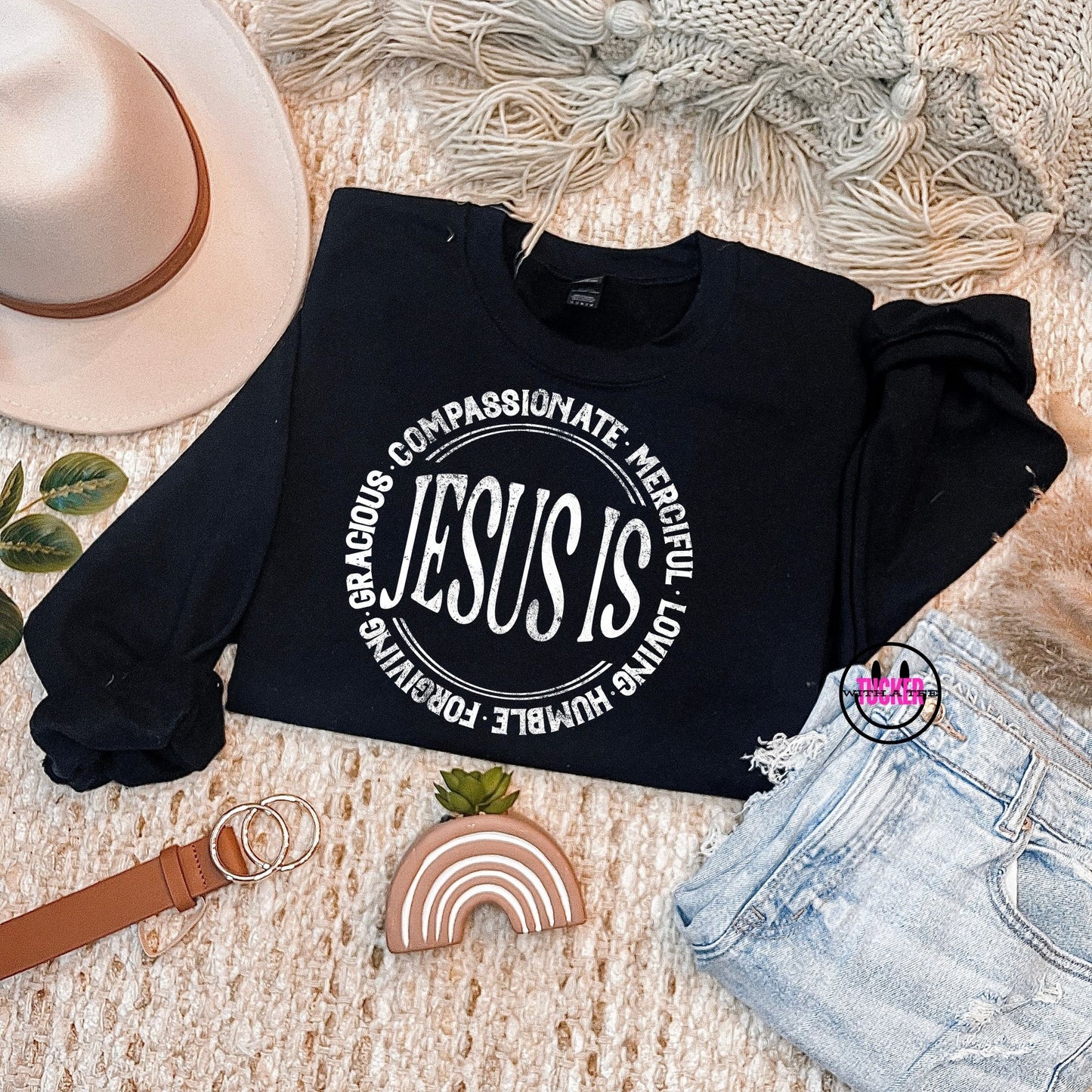 JESUS IS CREWNECK