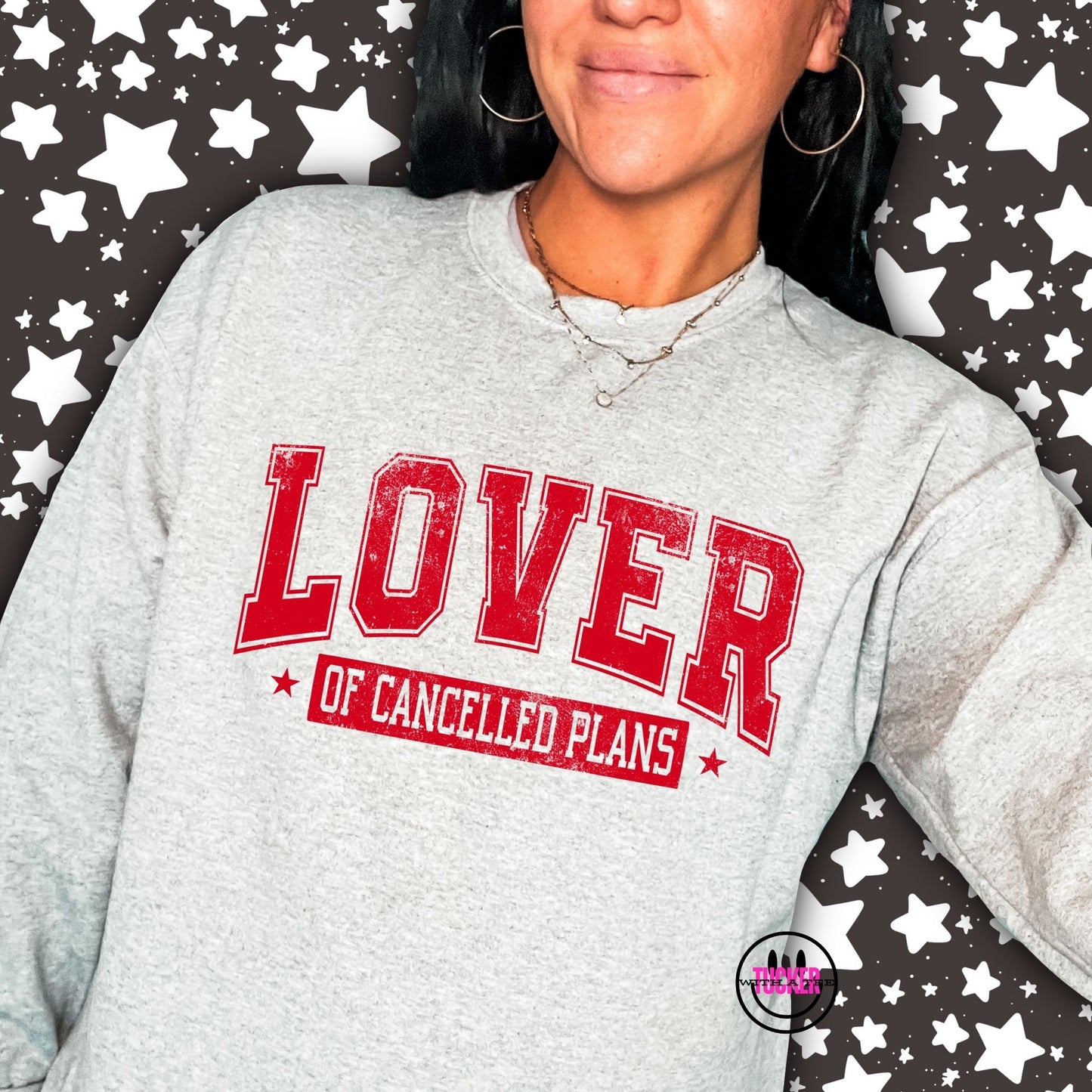 LOVER OF CANCELLED PLANS CREWNECK