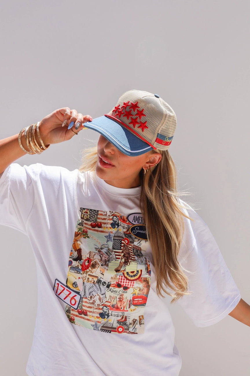 Stargirl Patriotic Trucker Hat - KAXI