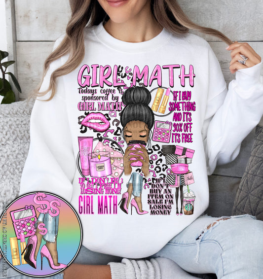 GIRL MATH CREWNECK