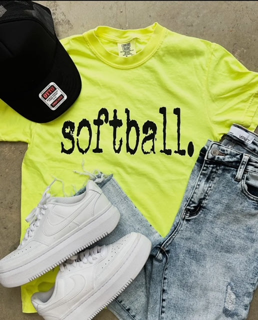 SOFTBALL TEE - CC TEE