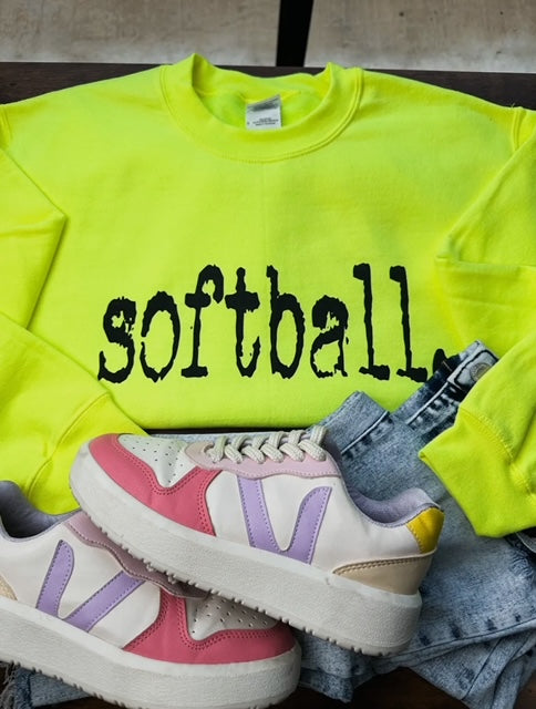 SOFTBALL CREWNECK - SWEATSHIRT