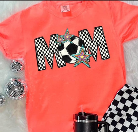 NEON SOCCER MAMA - COMFORT COLORS