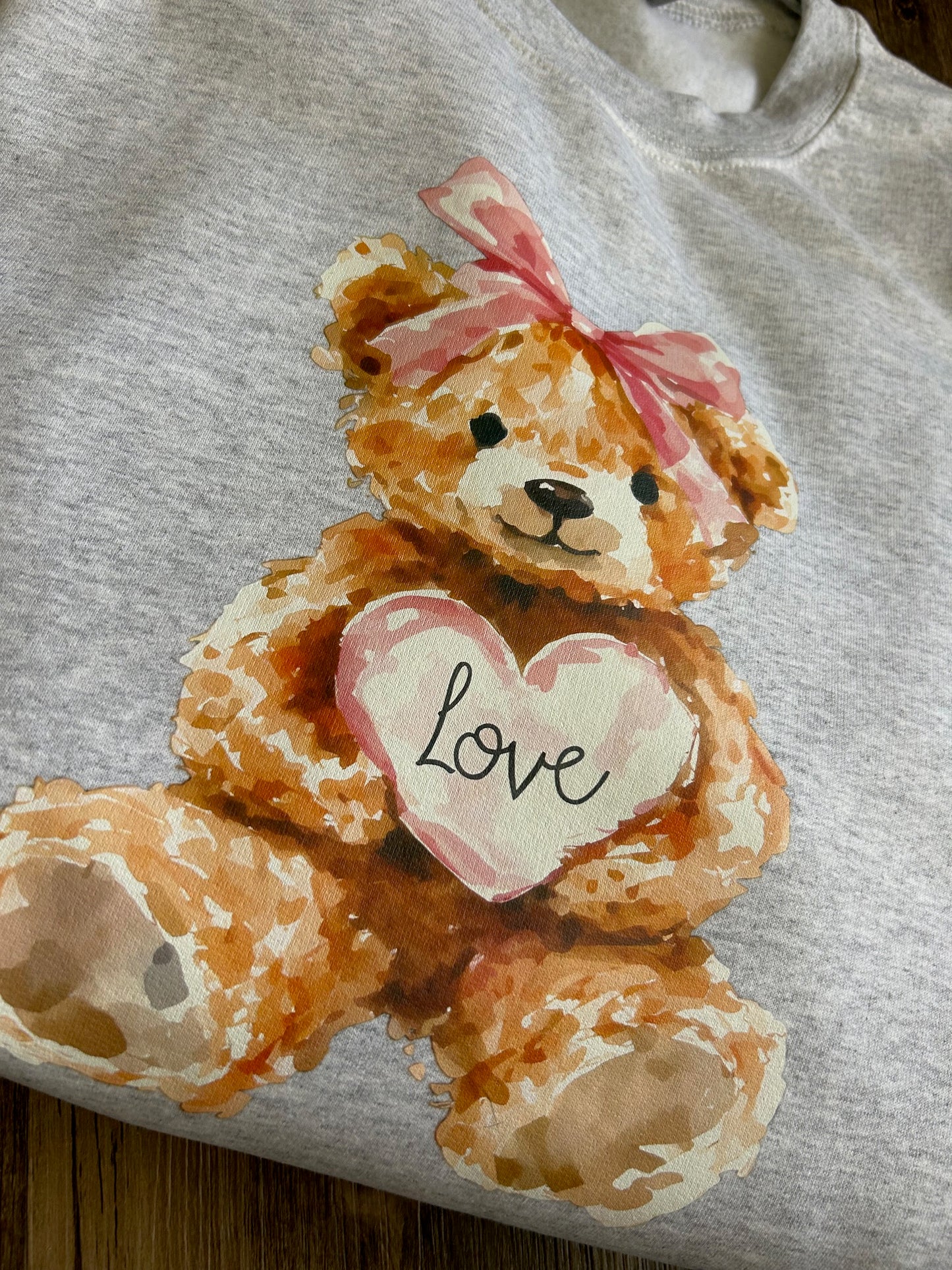 LOVE BEAR CREWNECK