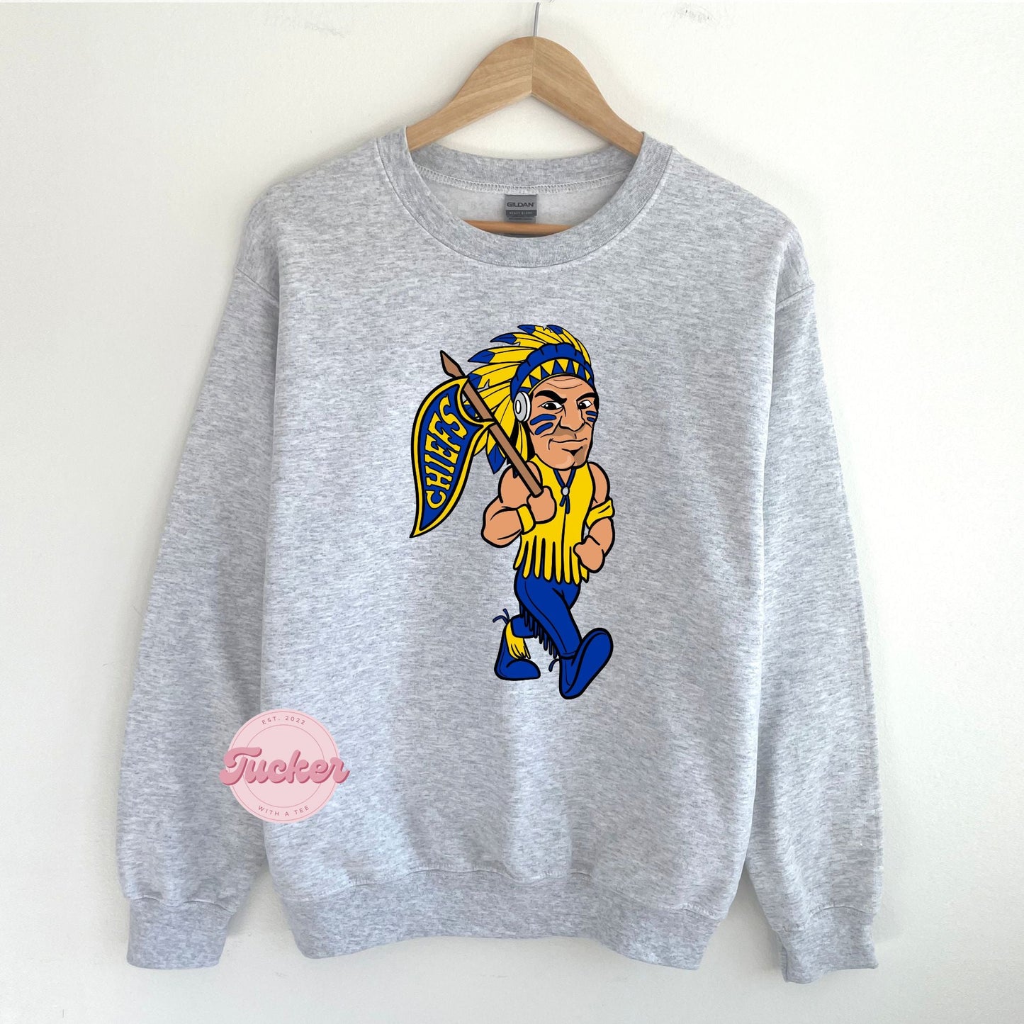 BERRYHILL MASCOT CREWNECK