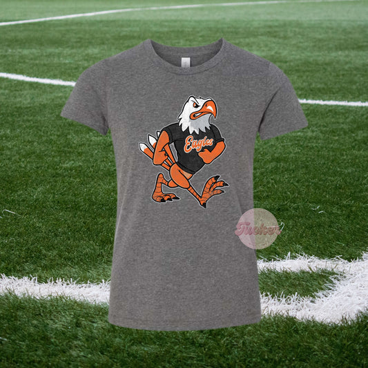 VINTAGE ORANGE & BLACK EAGLES TEE