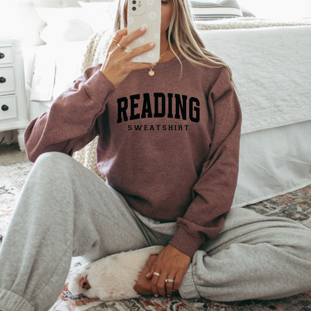 READING SWEATSHIRT