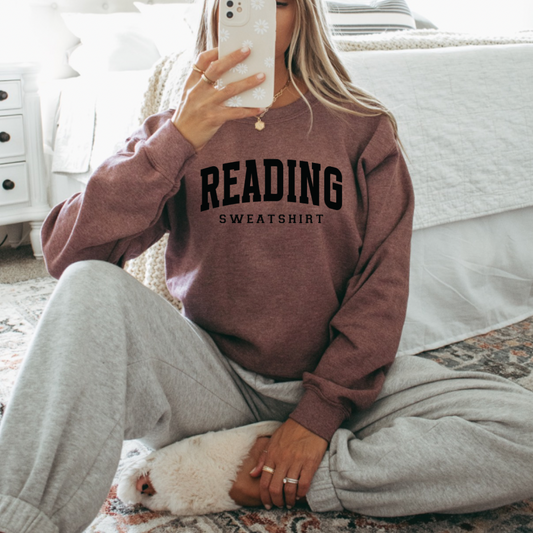 READING SWEATSHIRT