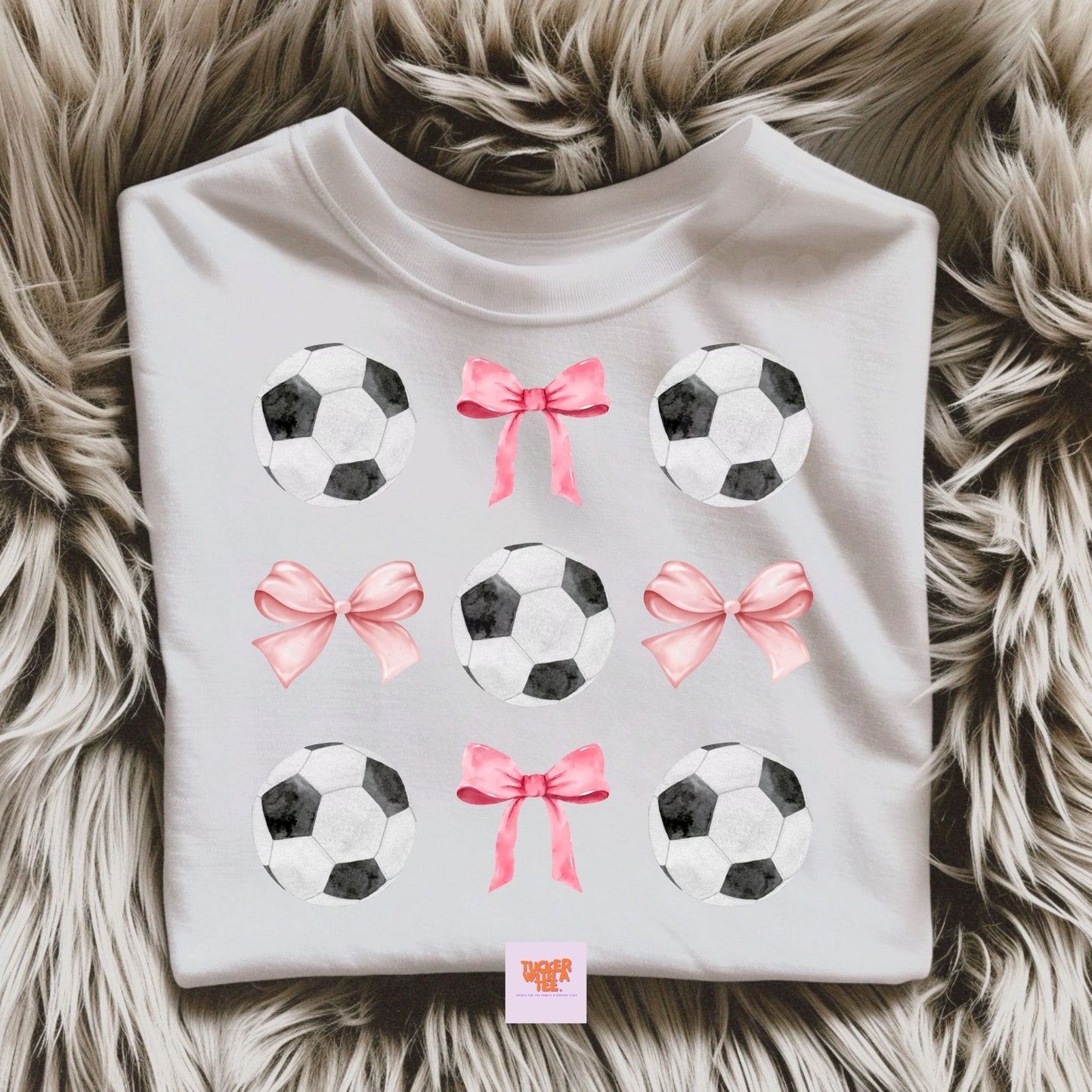 SOCCER COQUETTE BOWS