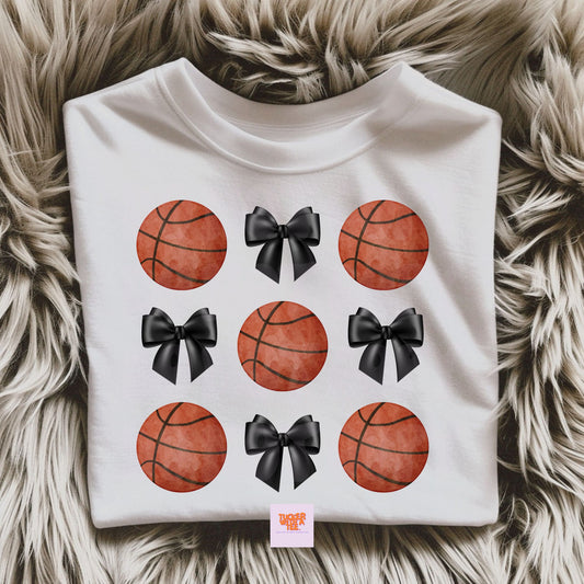 BASKETBALL COQUETTE BOWS