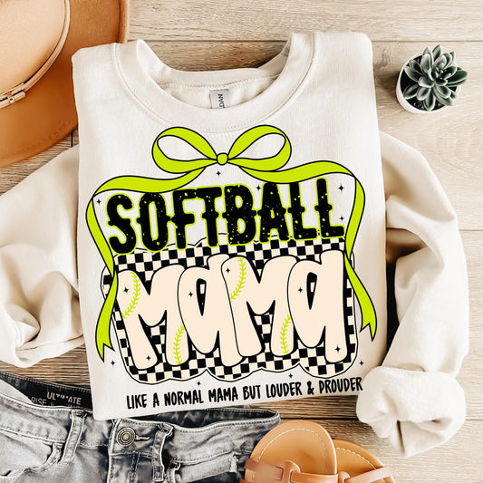 SOFTBALL MOM - TEE OR SWEATSHIRT