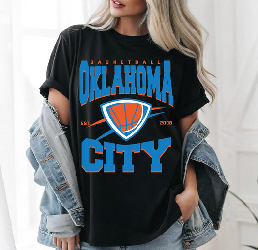 OKC Thunder Tee - Comfort Colors