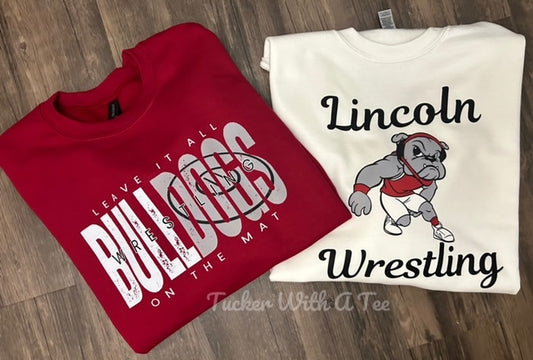 LC WRESTLING CREWNECKS - MULTIPLE OPTIONS