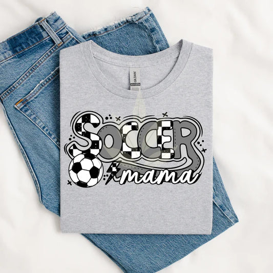 SOCCER MAMA  - TEE OR SWEATSHIRT