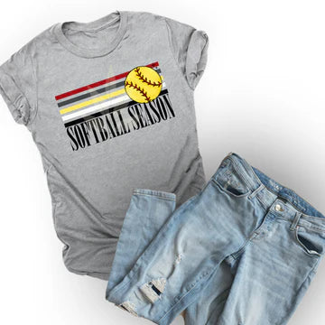 SOFTBALL SEASON  - TEE OR SWEATSHIRT